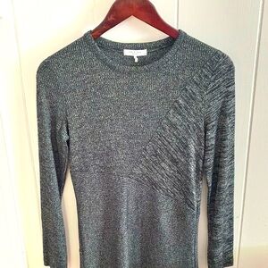 Rag & Bone Knit Tonal Blocked Mini Dress Jersey Dress size S
